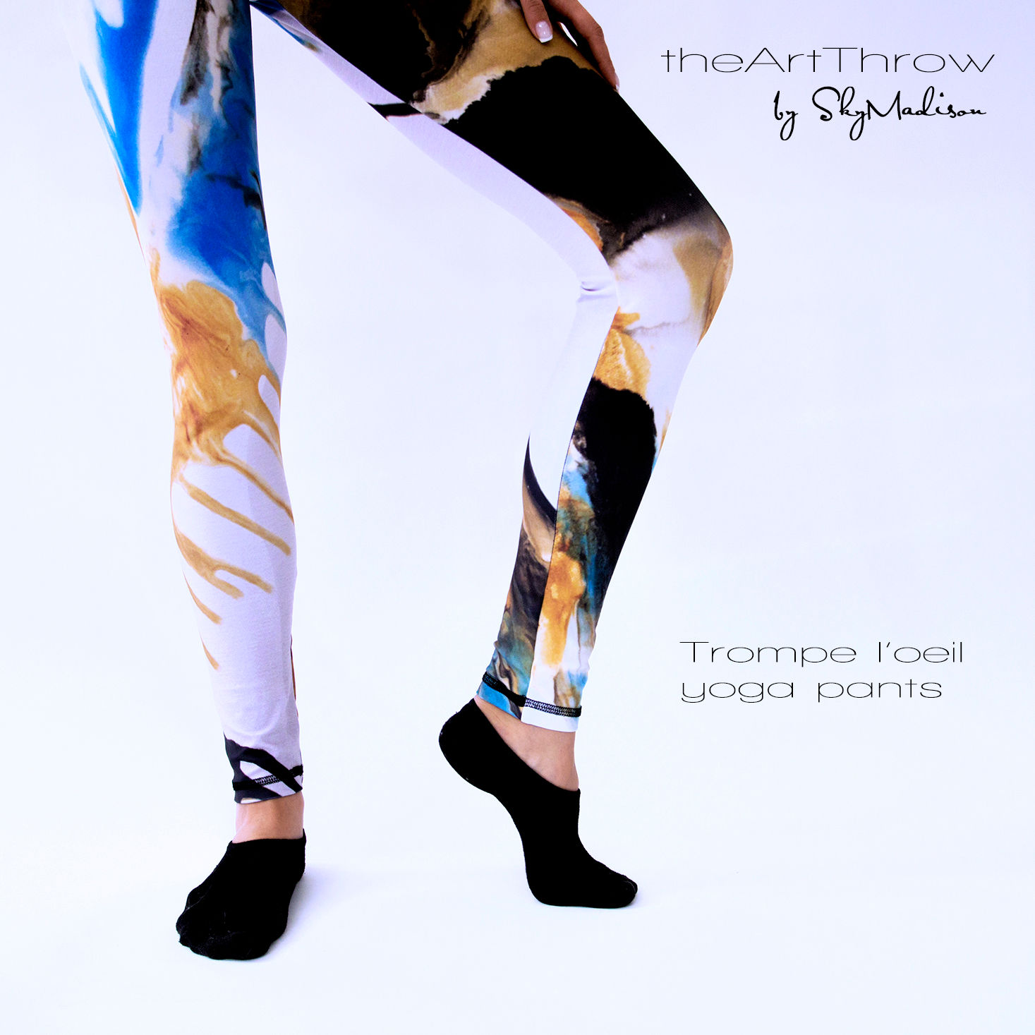 Art Printed yoga pants