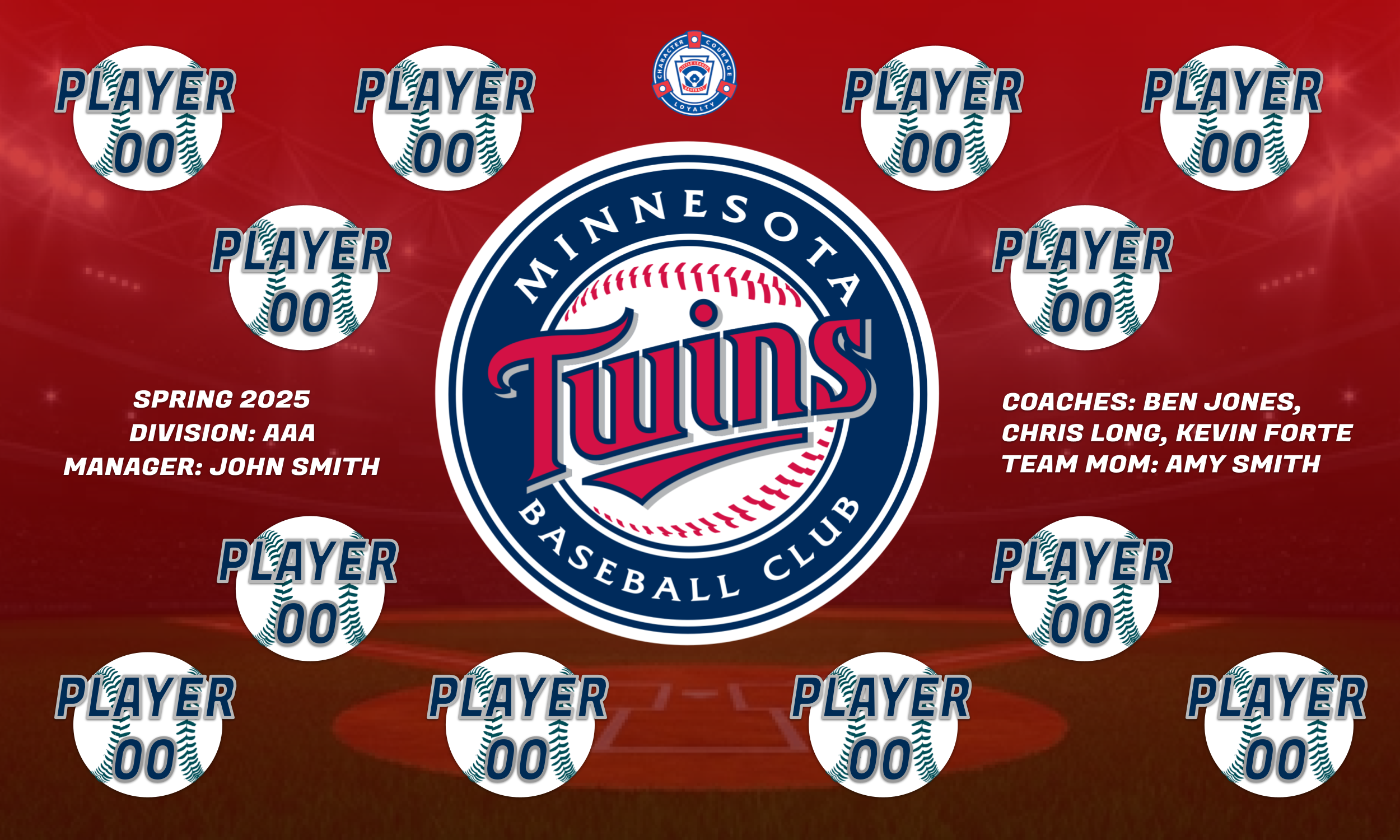 TWINS Team Banners