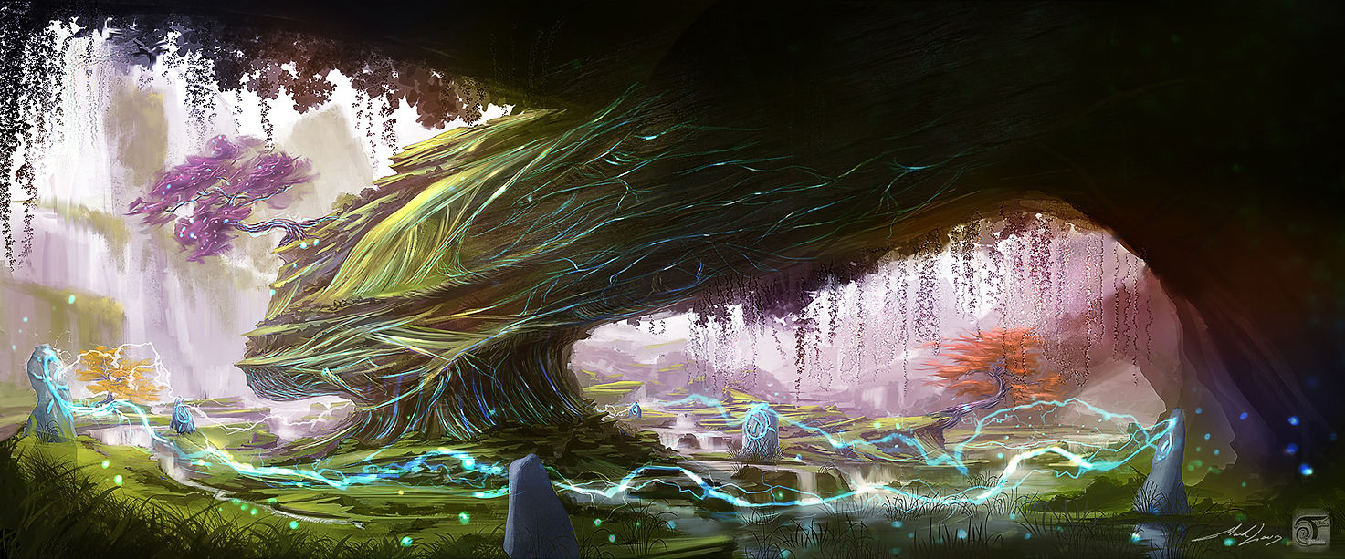Sacred Root of the Evergreen Forest_low