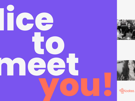 Introducing some new faces at Koalaa!