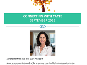 SEPTEMBER Connecting with CACTE