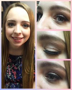 Simple and beautiful for this lovely mommy-to-be!! It was my pleasure to glam you up before your mat