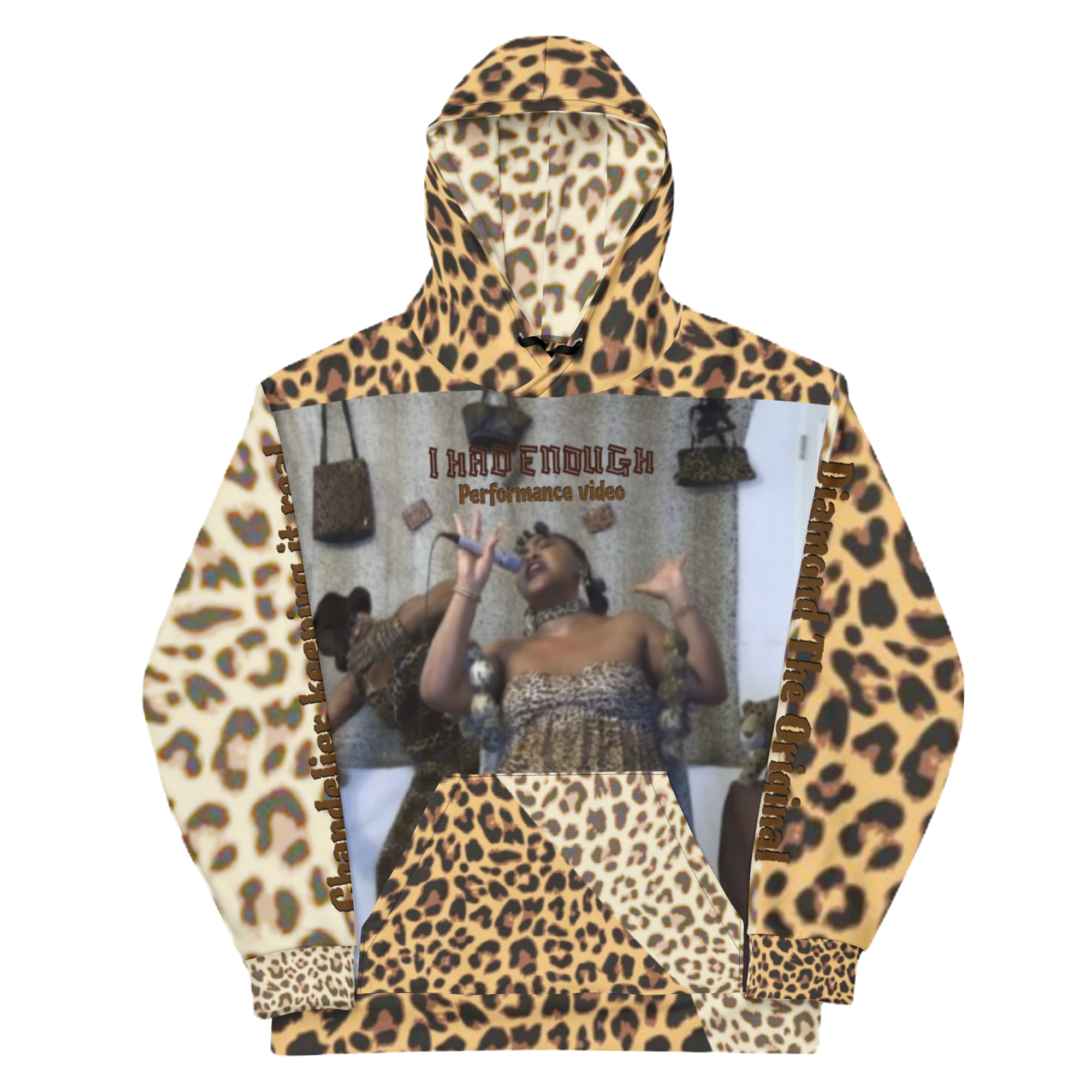 I HAD ENOUGH Two Tone Performance video Hoodie Unisex