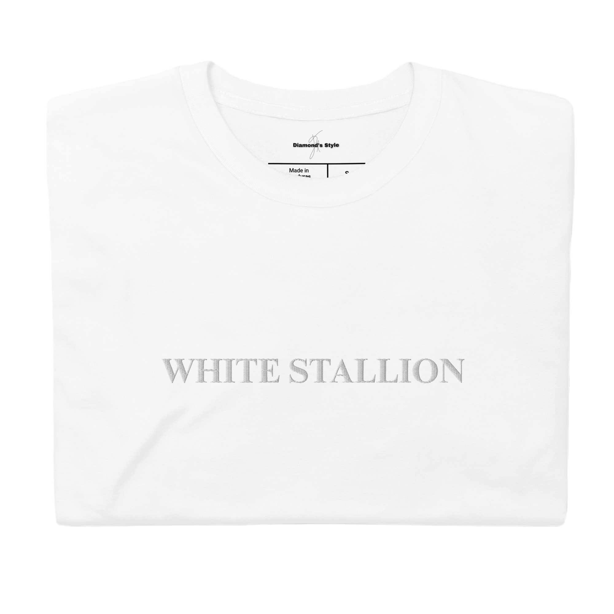 WHITE STALLION Short-Sleeve Unisex T-Shirt