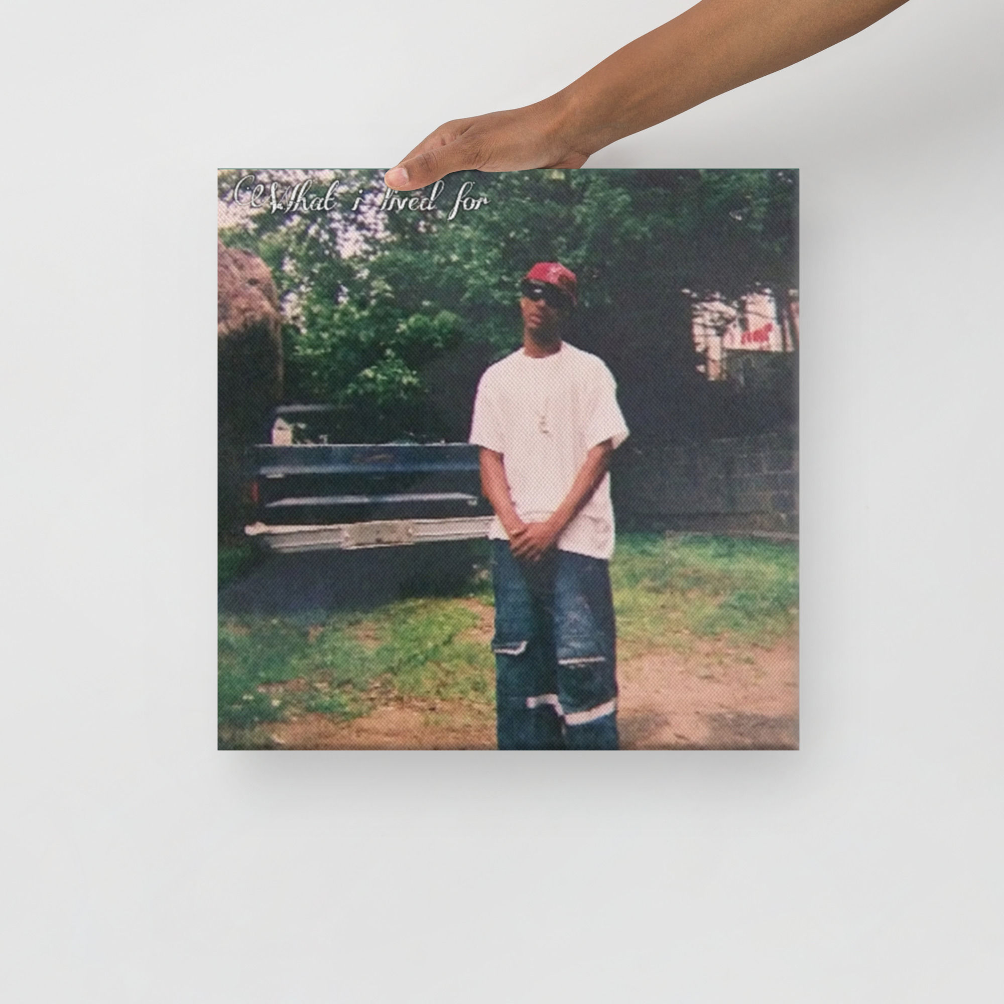 What I lived for Album Canvas