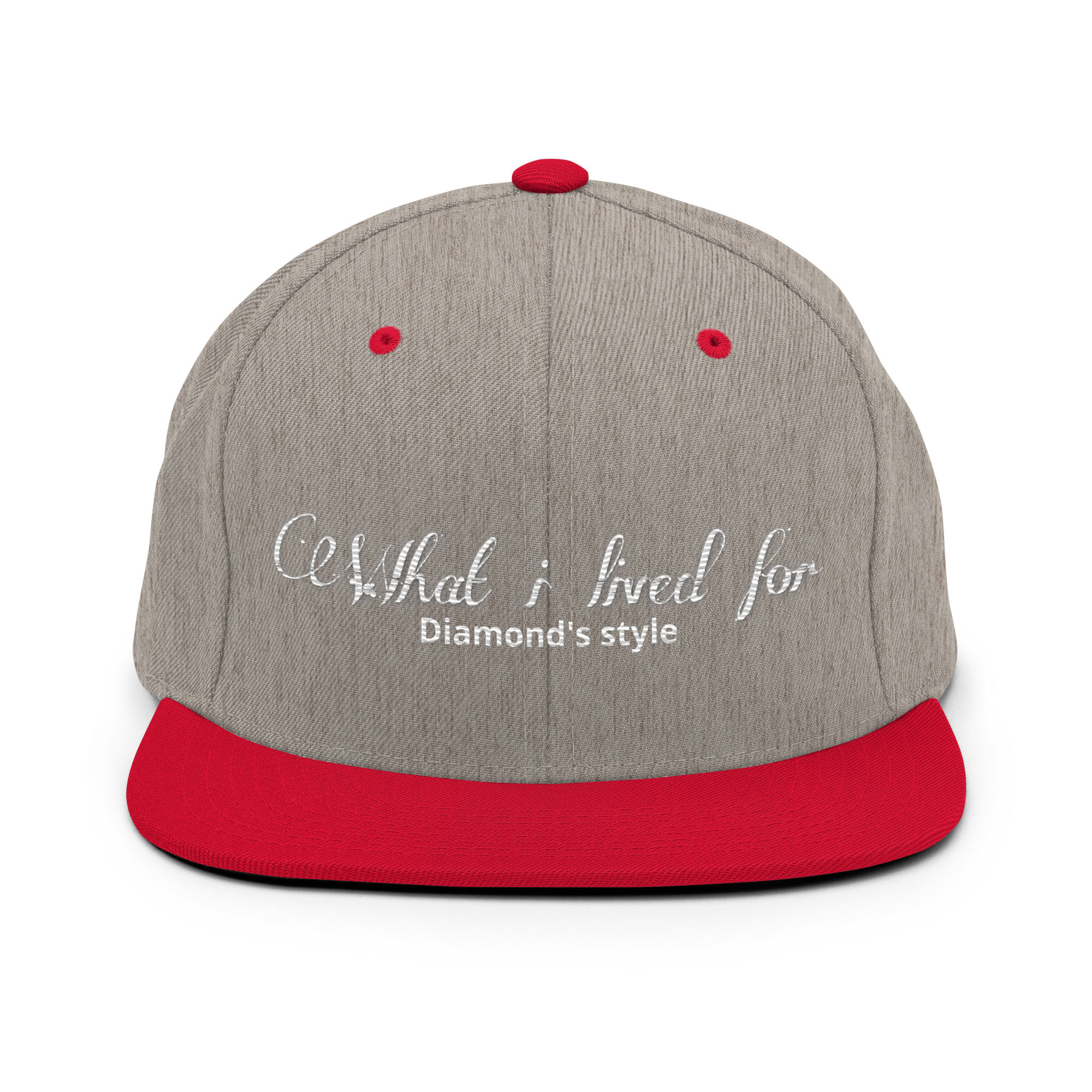 What i lived Snapback Hat