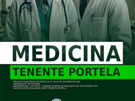 CURSO DE MEDICINA: DIVULGAÇÃO DO RESULTADO PRELIMINAR FOI TRANSFERIDA PARA 10 DE OUTUBRO