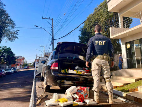 PRF apreende cocaína avaliada em 27 milhões de reais