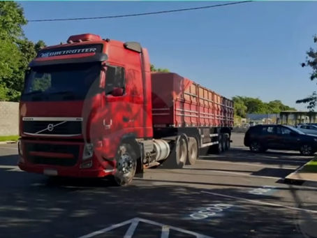 Carreta de Tiradentes do Sul é apreendida e quadrilha é presa por transporte ilegal de agrotóxicos em Cuiabá