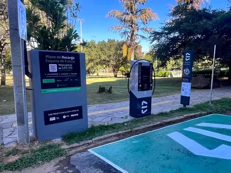 Porto Alegre instala primeiros pontos de recarga rápida para veículos elétricos na próxima semana