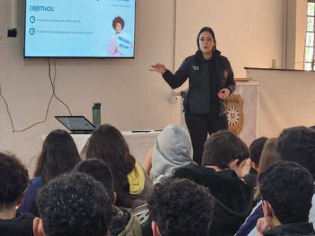 Polícia Civil apresenta Programa Libertar para alunos em Tenente Portela e Miraguaí