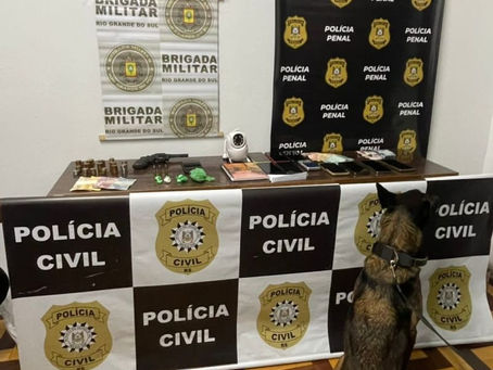 Operação Cavalo de Troia: Polícia Civil prende suspeitos de tráfico e extorsão em Crissiumal e Ijuí