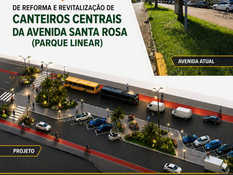 OBRA DE REVITALIZAÇÃO VAI TRANSFORMAR O CENTRO DE TENENTE PORTELA
