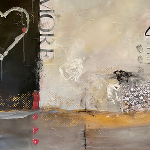 More Love | 24x36 | Mixed Media