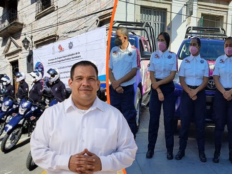 Tarímbaro arranca operación de seguridad con tres grupos especializados de policías