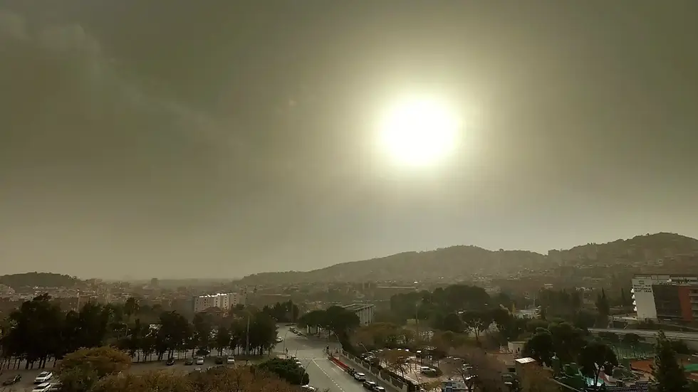 En las próximas horas ingresará una masa de aire con polvo del Sahara a Michoacán 