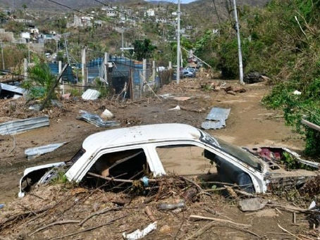Río se llevó a familia en Acapulco; la madre y sus hijos aún siguen sepultados