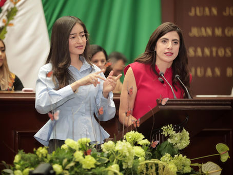 Giulianna Bugarini impulsa la profesionalización de intérpretes de Lengua de Señas Mexicana en Michoacán