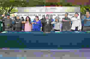 Con un acto cívico, celebran en Acámbaro el 199 Aniversario de la Bandera Nacional Mexicana