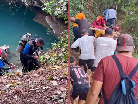 Tras 15 días desaparecido, encuentran con vida a pescador dentro de un cenote en Veracruz