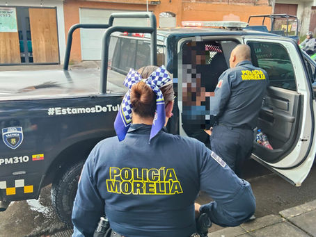 Policía Morelia rescata a madre e hijas víctimas de violencia y privación de la libertad