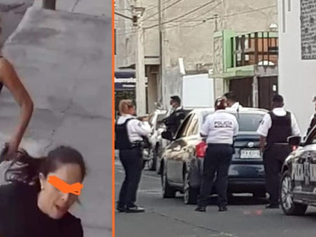 Dos morelianas armadas y con auto robado, protagonizaron una persecución policíaca