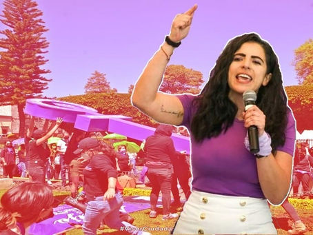 Giulianna Bugarini de las 100 mujeres más votadas en Consejo Nacional de Morena