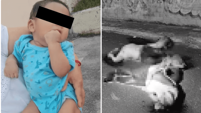 Bebe sobrevive a fusilamiento en Nuevo León donde murieron 6 personas; lo dejaron en una iglesia