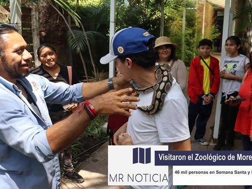 Visitaron el Zoológico de Morelia más de 46 mil personas en Semana Santa y Pascua