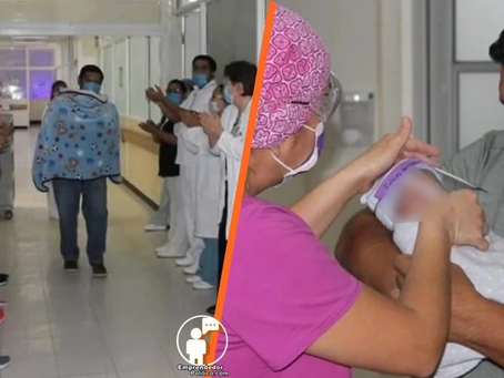 Primer bebé de madre con Covid-19 nace libre del virus en Coahuila; lo conocen como "Bebe Milagro"