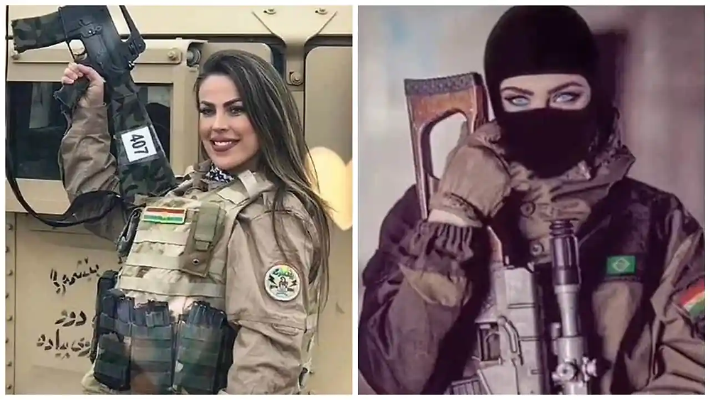Muere la exmodelo brasileña que luchó con el ejército ucraniano como francotiradora de élite