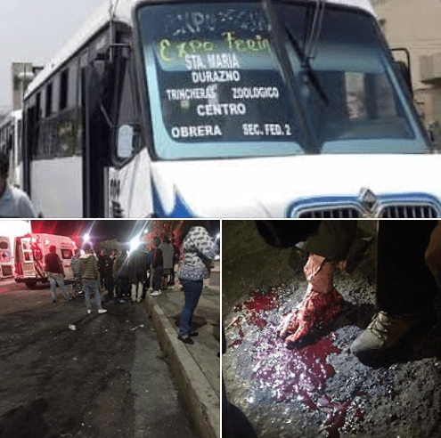 Pasa en #Morelia: Riña entre choferes del transporte público deja un herido grave