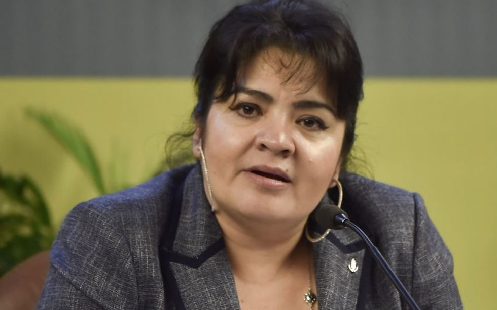 Senadora Nestora Salgado enfermó por Covid-19 y su estado es delicado