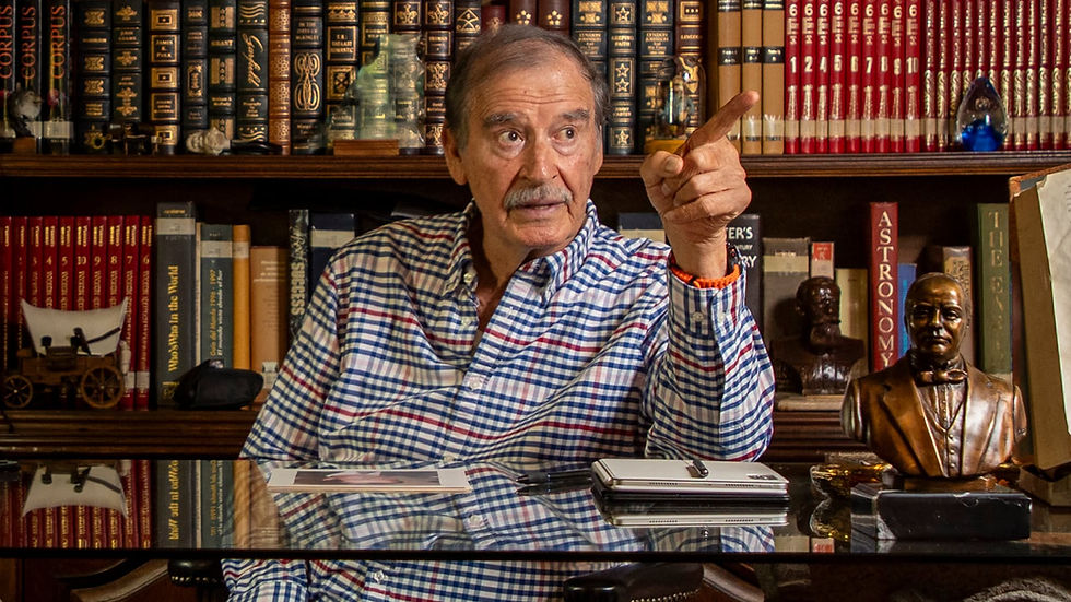 Vicente Fox: “A la gente hay que darle preparación, no dinero para que esté de huevón”