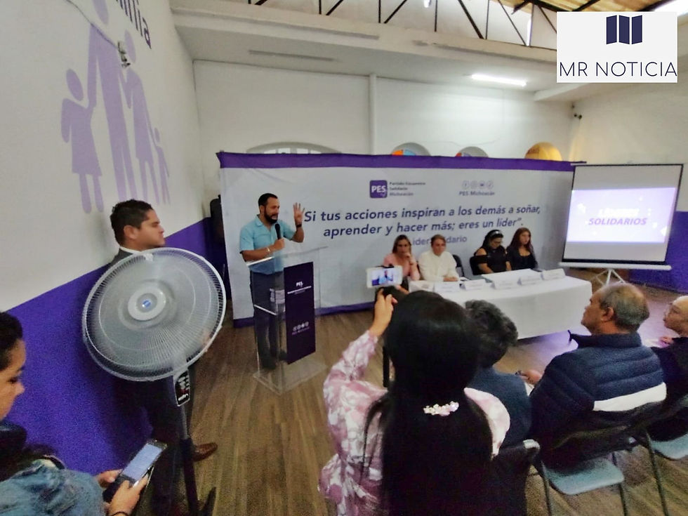 Arranca escuela de formación política del PES Michoacán para compartir su ideología