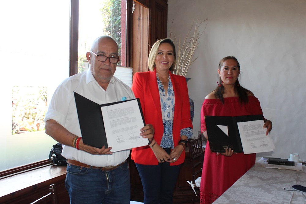 SEE firma convenio a favor de la educación indígena