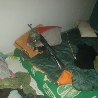 Tras operativo de Sedena, GN y FGR en Erongarícuaro, hay 5 detenidos, armas de fuego y vehículos asegurados