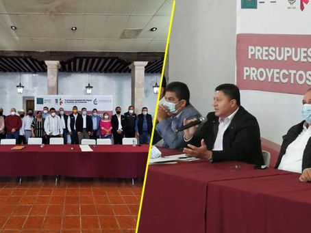 Presidentes municipales trazan ruta de trabajo para el 2021 con Feliciano Flores