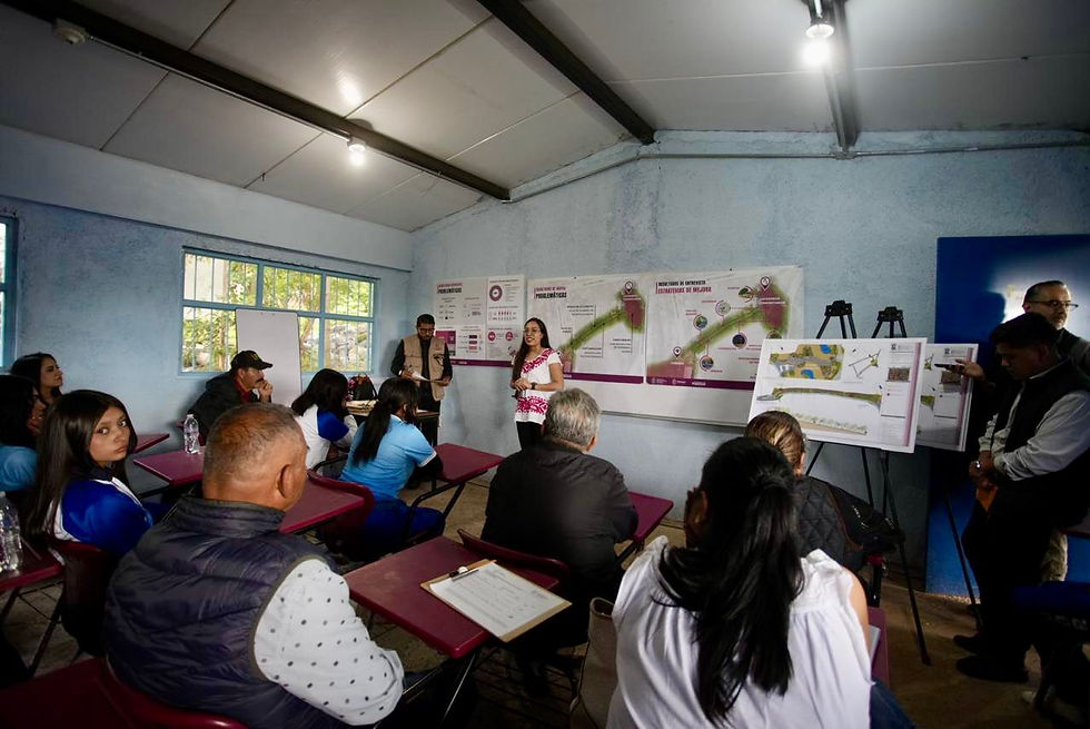 Se realiza proyecto Sendero Seguro junto a la comunidad de Jesús del Monte: Gladyz Butanda