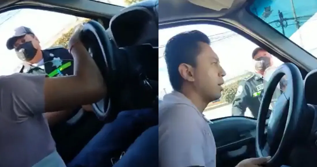 México: “Voy a mandar a que levanten a tu familia”, dice policía a conductor (VIDEO)