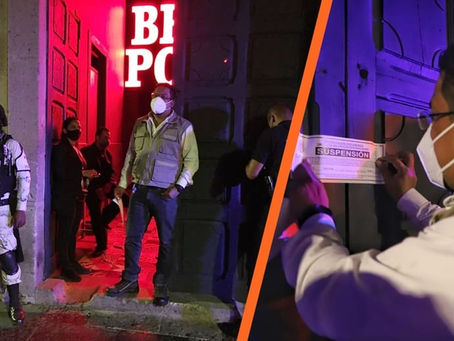 Suspenden 5 bares y centros nocturnos en #Morelia por no cumplir con medidas sanitarios (+Videos)