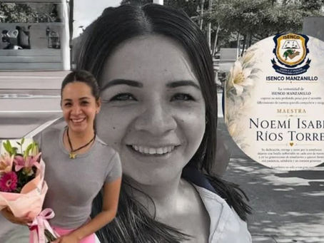 Asesinan a maestra Noemí en su auto y frente a sus hijos en Manzanillo