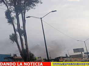 Morelia: Vivienda se incendia esta tarde y moviliza los cuerpos de emergencia