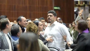 Piden hacer antidoping al diputado morenista Zenyazen Escobar tras pleito en San Lázaro