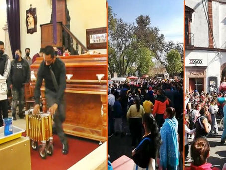 El último Adiós: Impresionante cortejo y multitudinario fúnebre para Miguel y su hija Ginebra