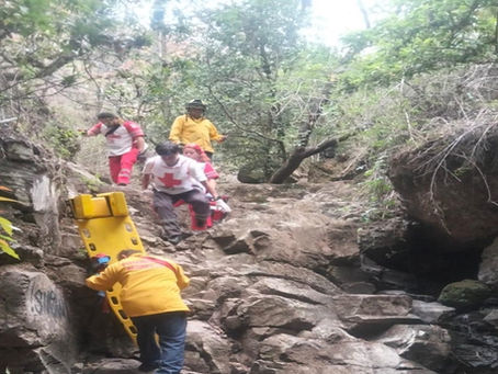 Pierde la vida moreliano al caer de la cascada de los filtros viejos de Morelia