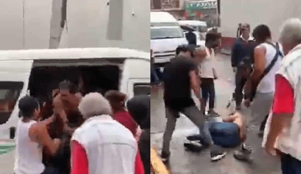 México: "¡Déjenme. Ya estuvo!" Presunto asaltante de combi llora y suplica perdón a pasajeros -Video