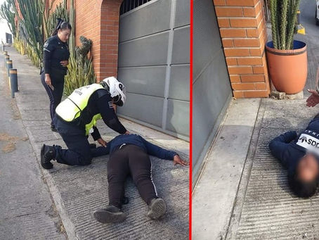 Morelia: Mujer es arrollada por un motociclista que se da a la fuga (Video)