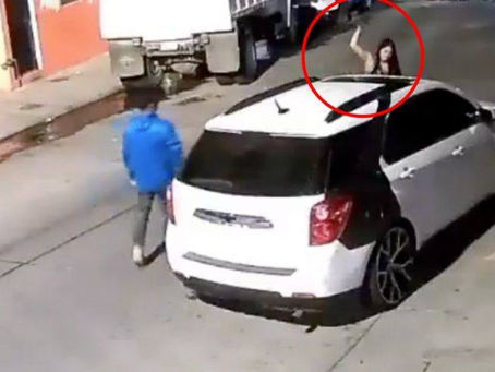 Video: Asesinan a una mujer a tiros en calles de Guadalajara, discutía con su expareja