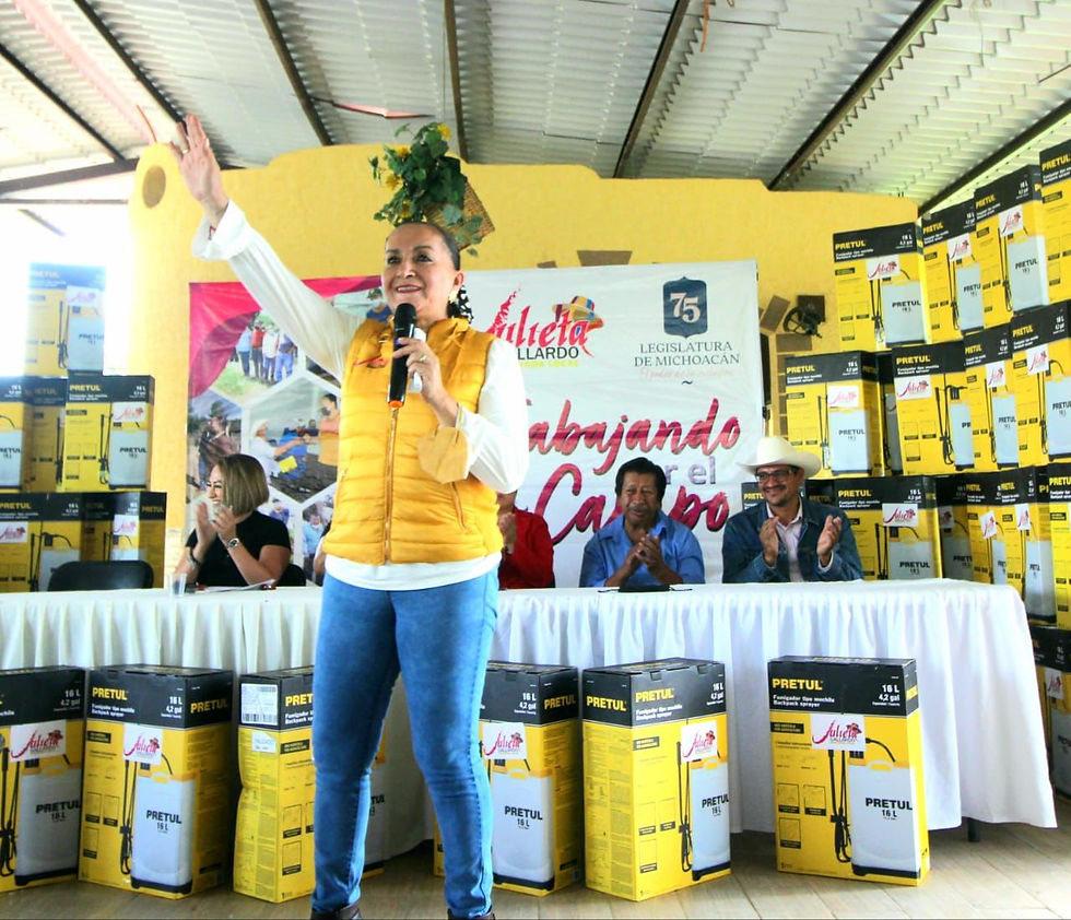 Se consolida “Trabajando por el Campo” como una opción de apoyo real a productores: Julieta Gallardo